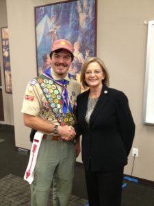 Eagle Scout Awards Ceremony - Gabriel Auffant